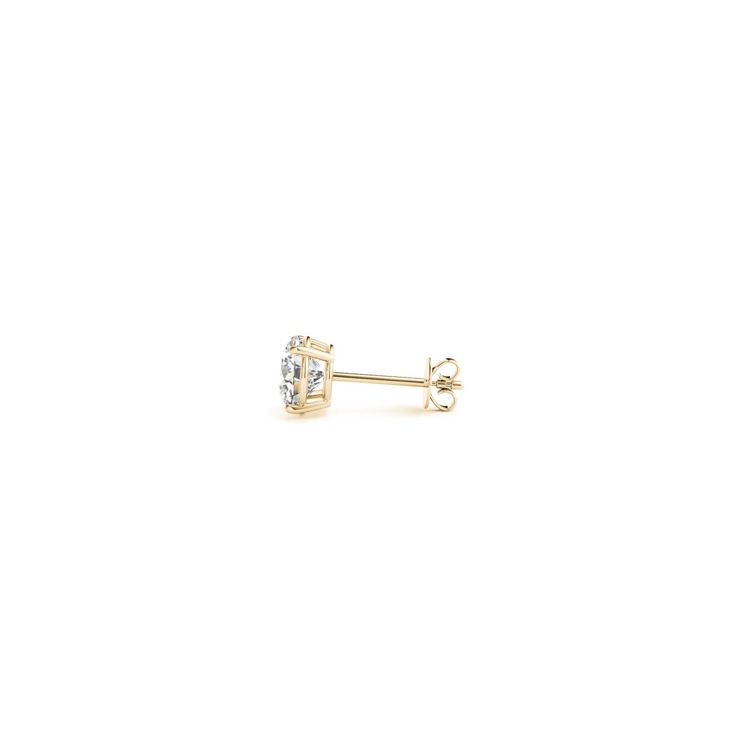 14k Yellow Gold Diamond Studs 0.5 carat