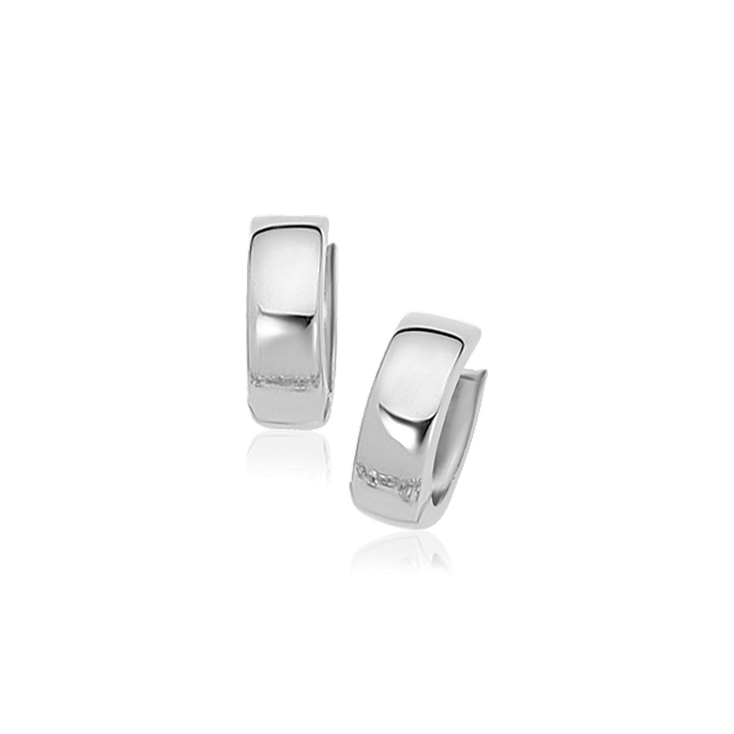 Bold Huggie Hoops
