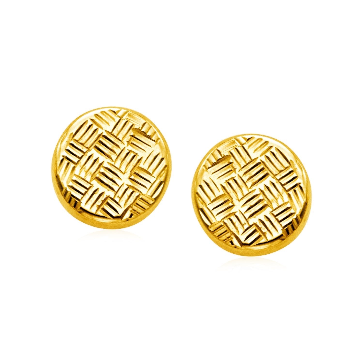 Yellow Gold Earrings