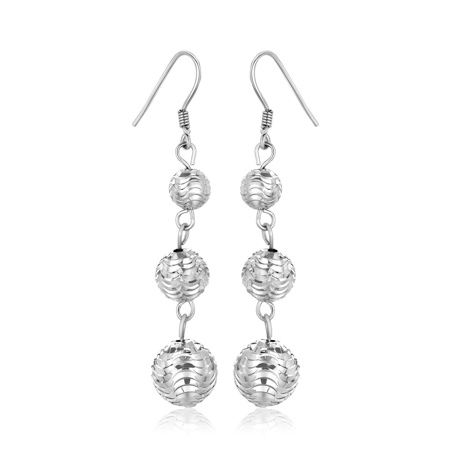 Silver Dangling Earrings