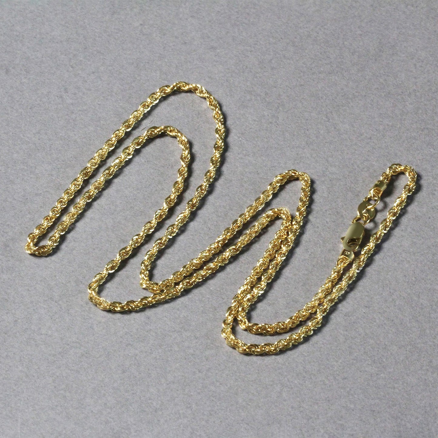 14k Yellow Gold Light Rope Chain (2.00 mm)