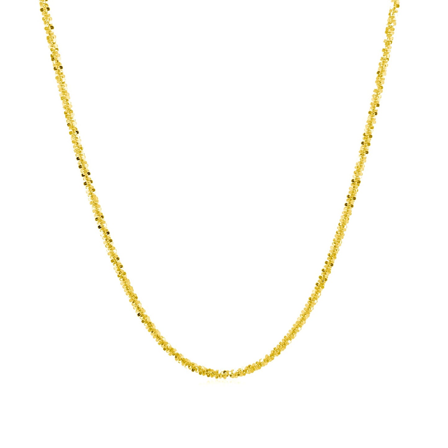 10k Yellow Gold Sparkle Chain (1.50 mm)