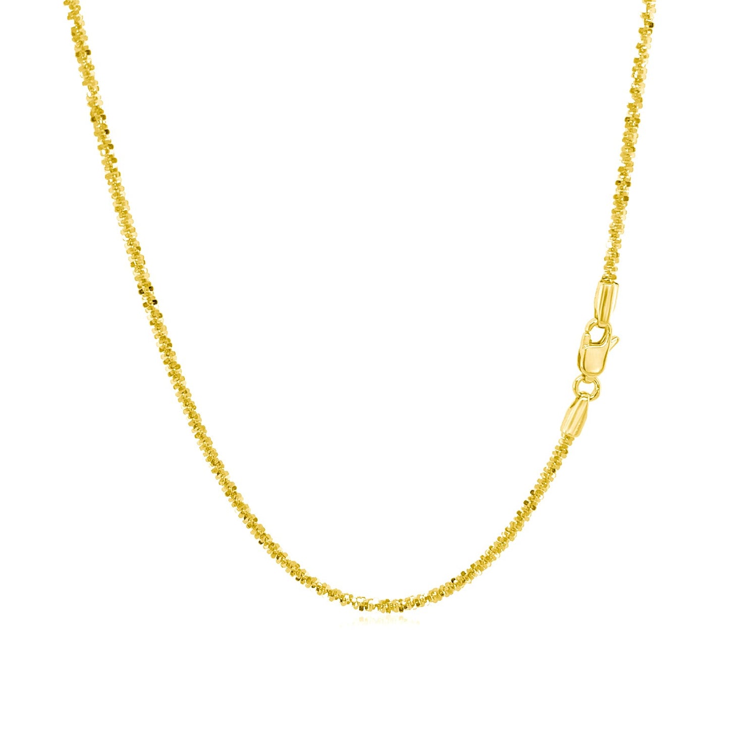 10k Yellow Gold Sparkle Chain (1.50 mm)