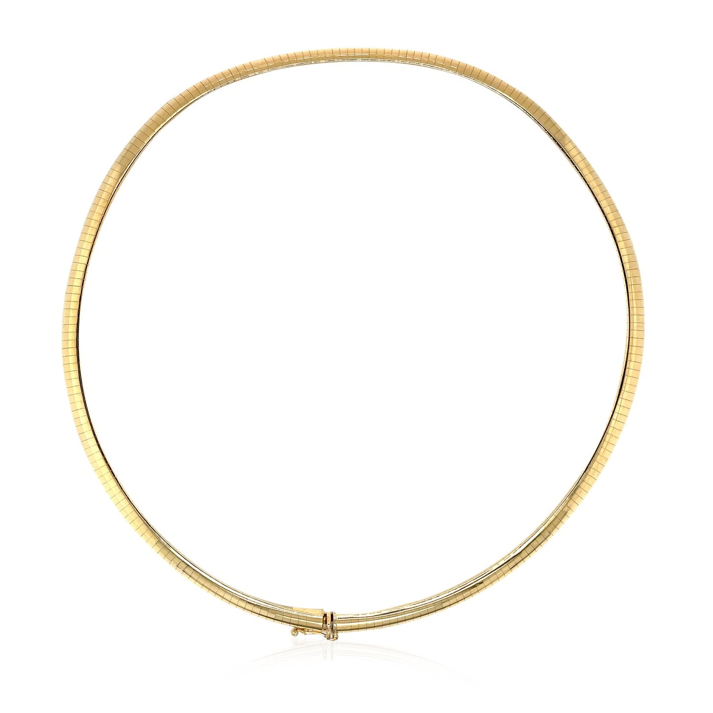 14k Yellow Gold Classic Omega Style Chain (6.00 mm)