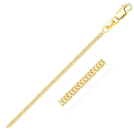 14k Yellow Gold Foxtail Chain (1.00 mm)