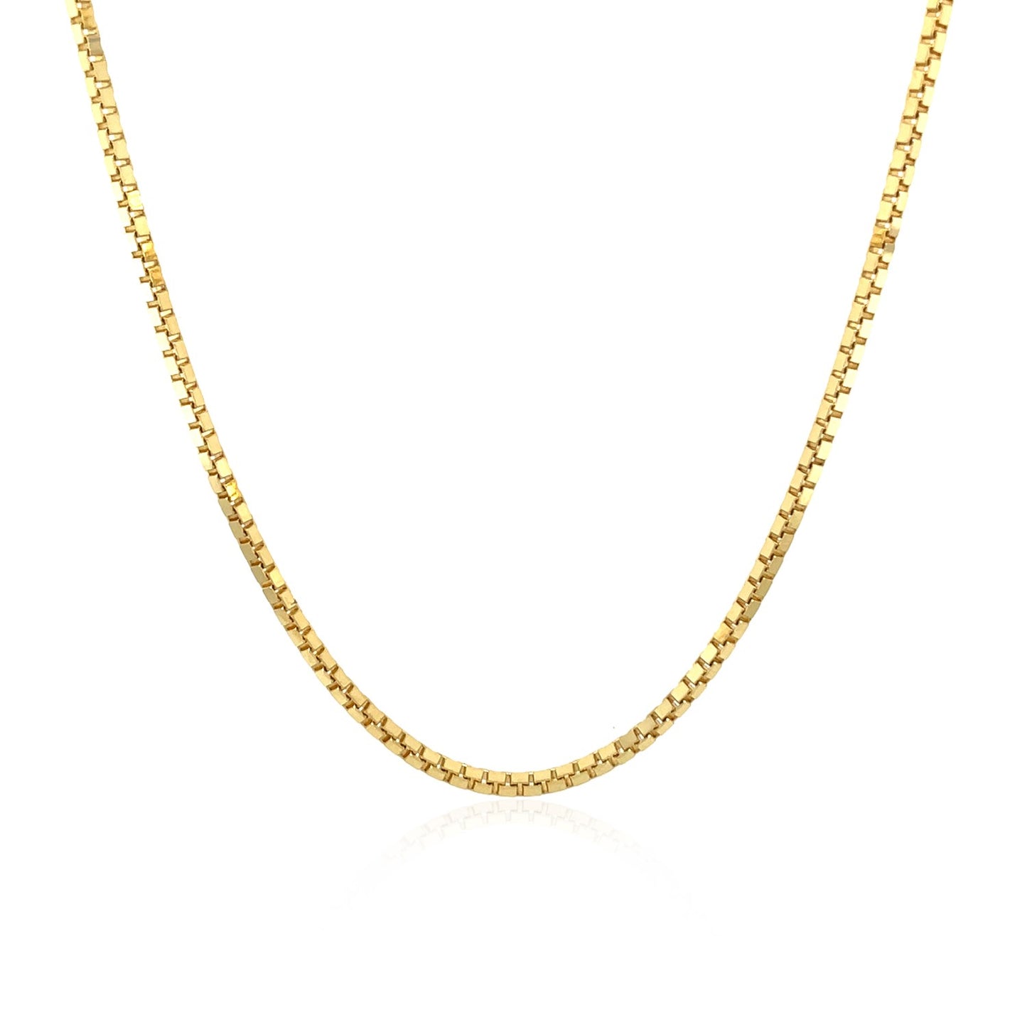 14k Yellow Gold Classic Box Chain (1.40 mm)