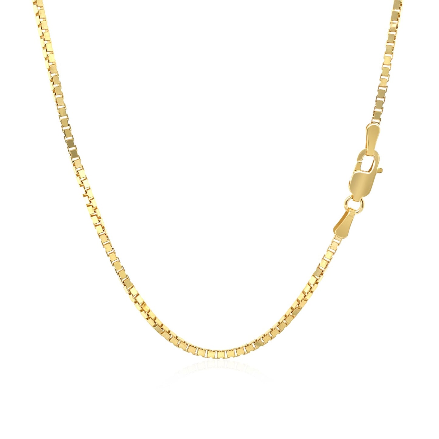 14k Yellow Gold Classic Box Chain (1.40 mm)