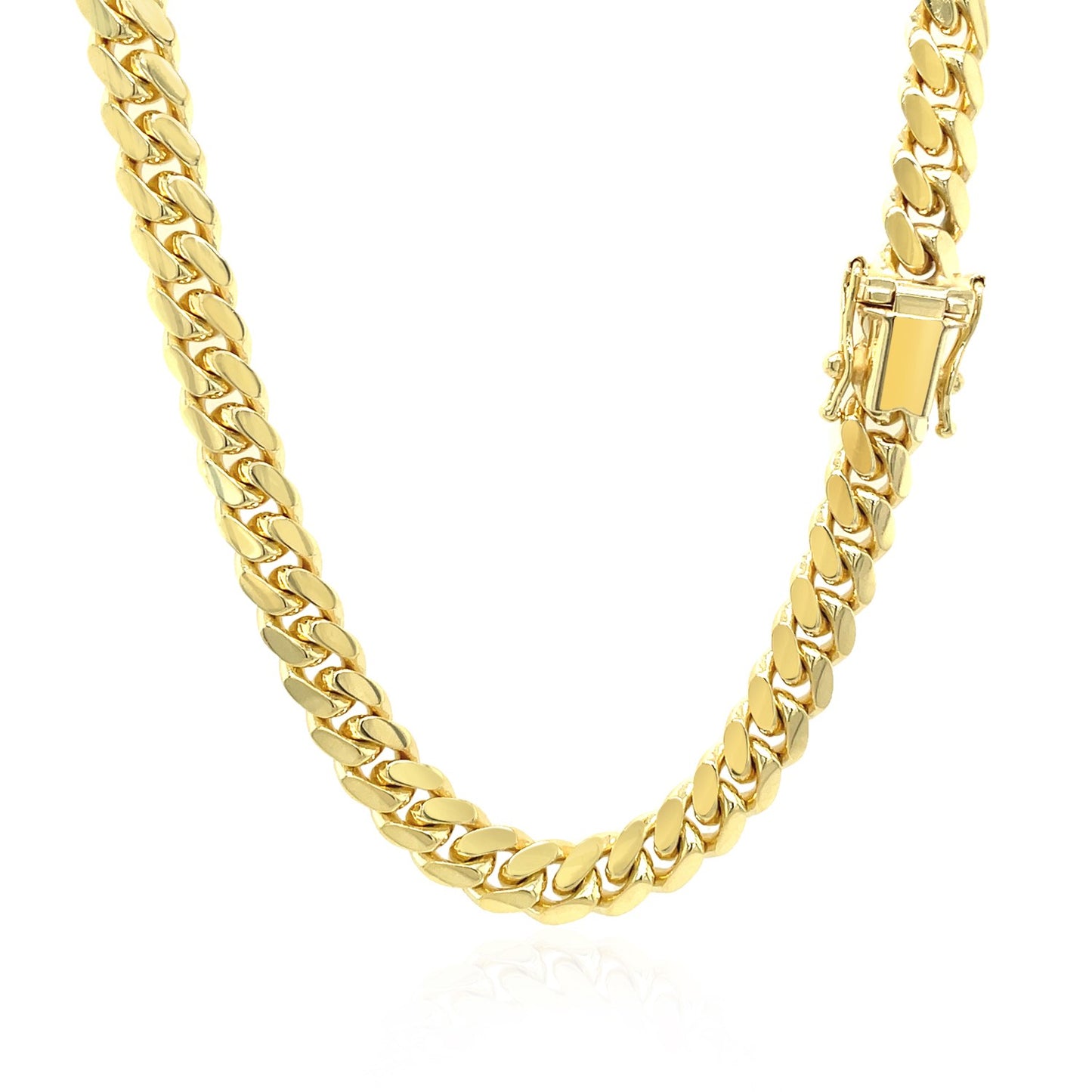 10k Yellow Gold Miami Cuban Chain (6.10 mm)