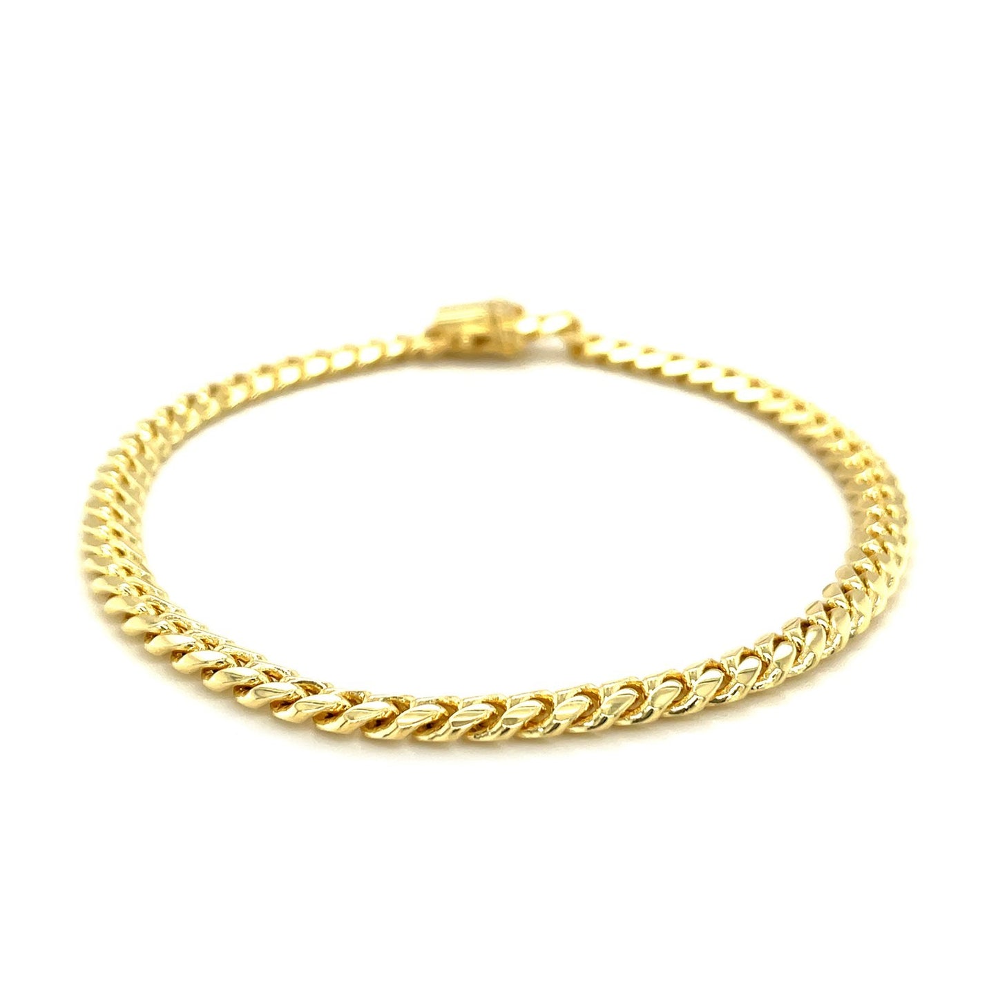 10k Yellow Gold Miami Cuban Bracelet (4.90 mm)