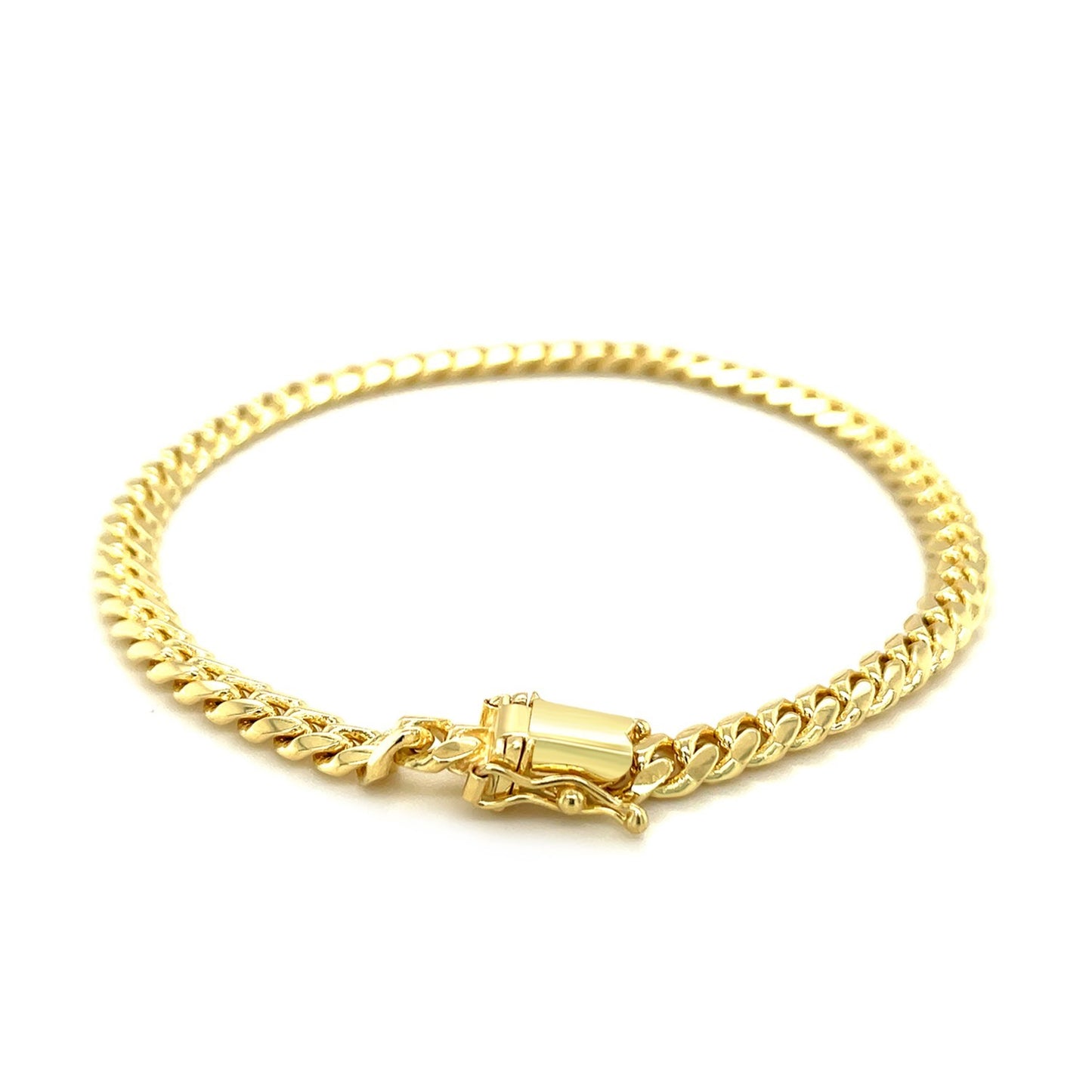 10k Yellow Gold Miami Cuban Bracelet (4.90 mm)