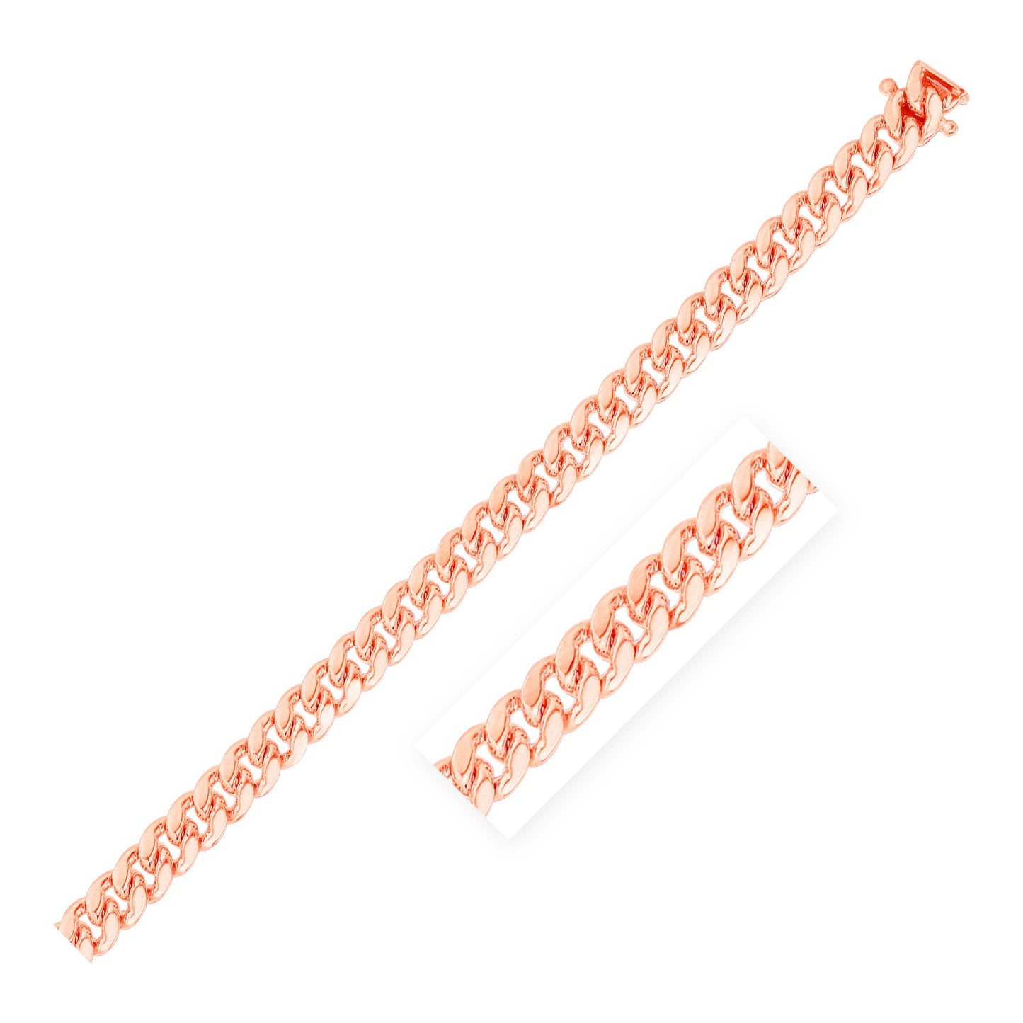 14k Rose Gold Miami Cuban Chain (6.10 mm)