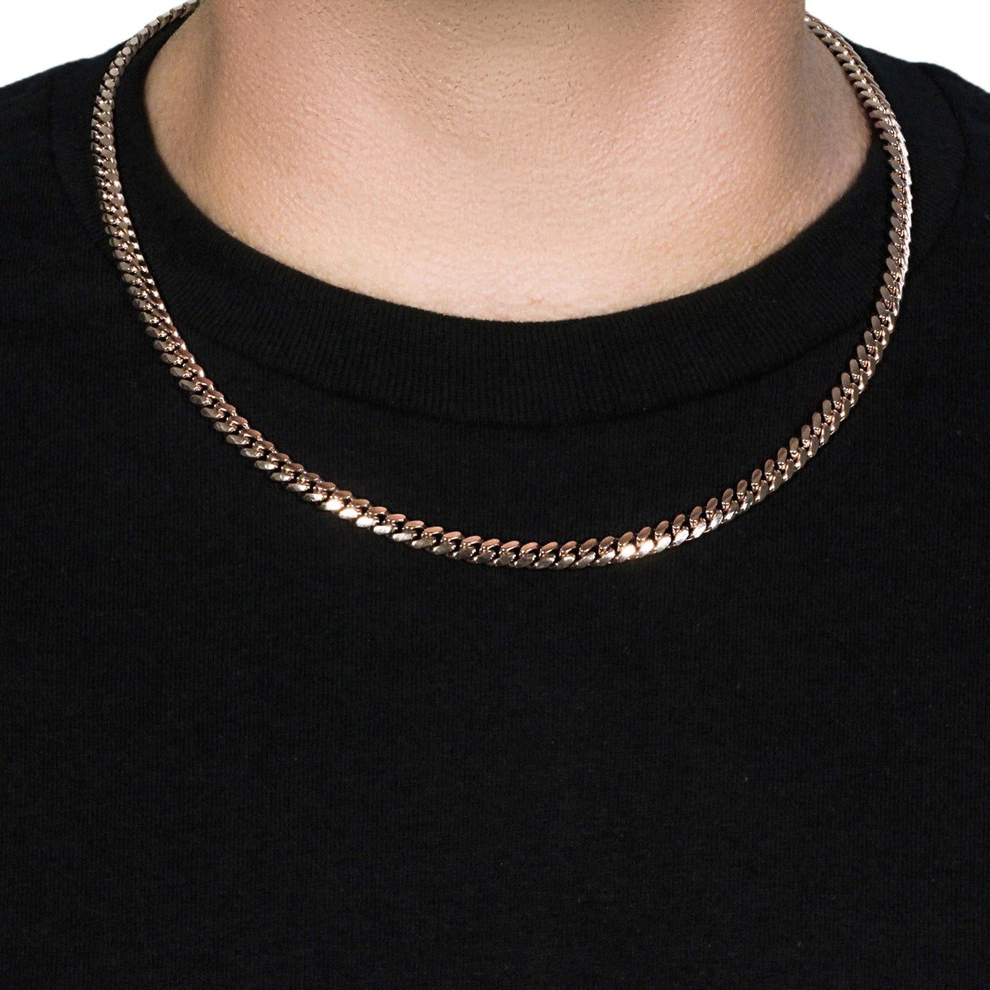 14k Rose Gold Miami Cuban Chain (6.10 mm)