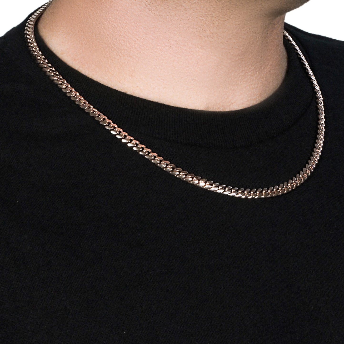 14k Rose Gold Miami Cuban Chain (6.10 mm)