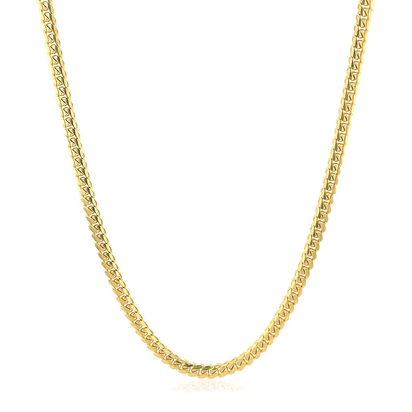 10k Yellow Gold Miami Cuban Chain (2.60 mm)