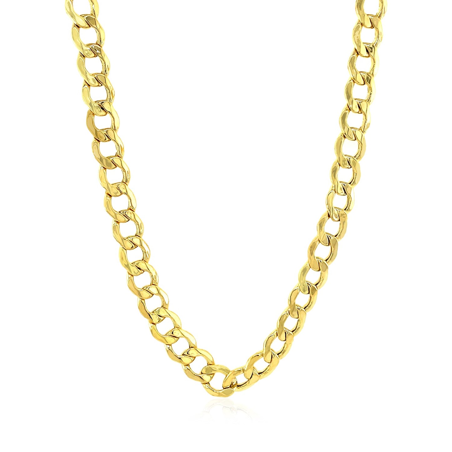 10k Yellow Gold Curb Chain (6.20 mm)