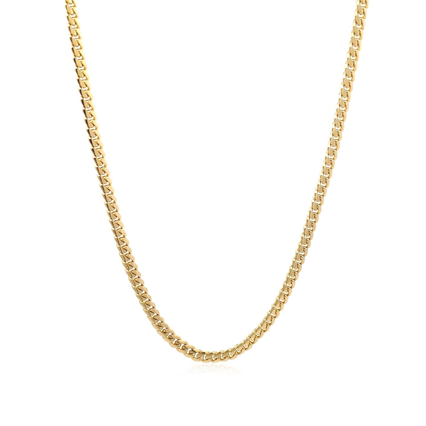 10k Yellow Gold Miami Cuban Chain (3.20 mm)