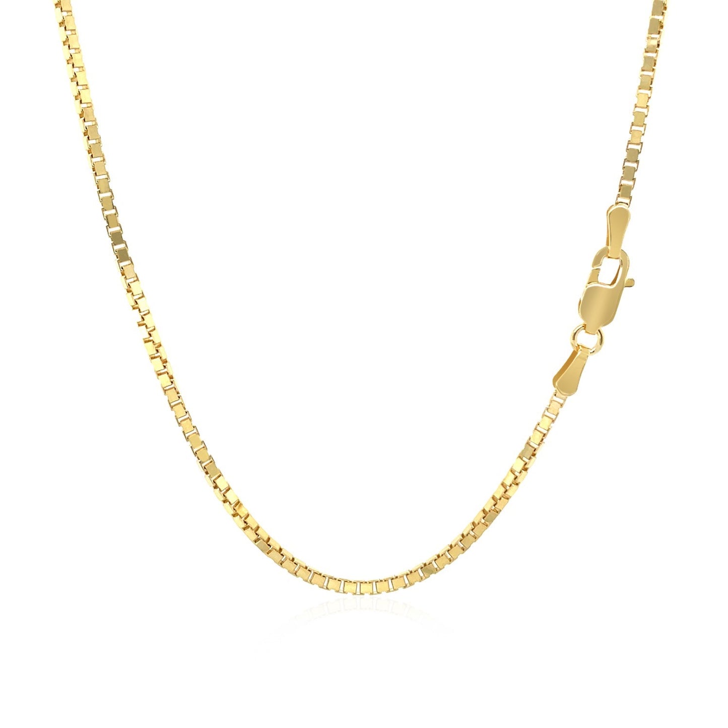 10k Yellow Gold Box Chain (1.40 mm)