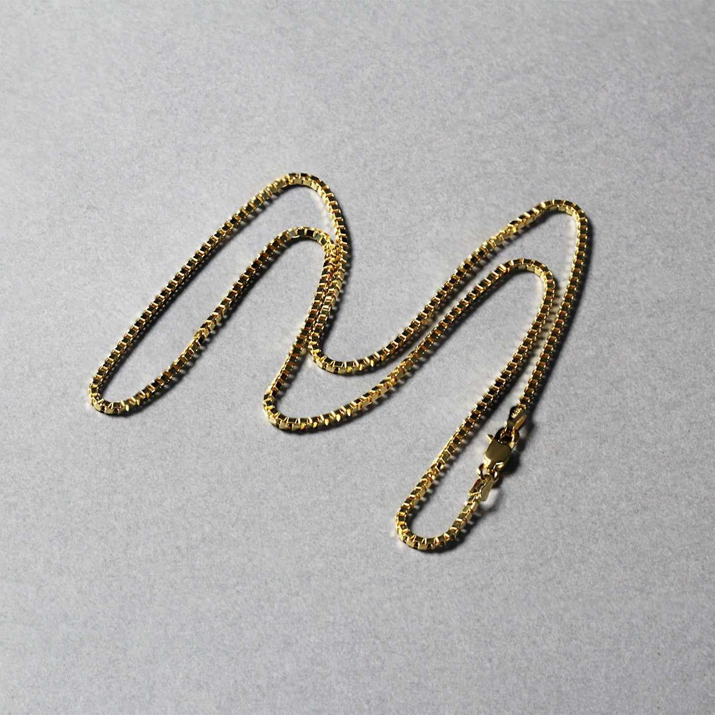 10k Yellow Gold Box Chain (1.40 mm)